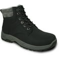 thumbnail image 1 of kozi Men Comfortable Winter Boot TAD Fur Lined Lace Up Black, 1 of 7