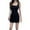 Black, variant on THDHVS Womens Summer Dresses,Dresses for Women 2025,Womens Square Neck Tennis Dress Sleeveless Golf Athletic Dress Black XL