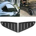 thumbnail image 4 of Window 2pcs Auto Negro Ventana Lateral Persiana Parabrisas Parasol Cubierta Apto Para 2015-2020, 4 of 7