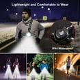 thumbnail image 4 of Running Lights for Runners, LED Reflective Vest Running Gear, walking light for night walking, Visibility Warning Lights for Runners Adjustable Belt, for Men Women Night Running, Walking,Cycling, 4 of 10
