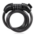 thumbnail image 2 of HLONK Cable Bike Lock  Bicycle Coded Wire Lock Anti-Thef 5 Digit Resettable Combination Coiling Bike Cable Lock for Bicycle Outdoors, 2 of 7