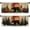 Bear Silhouette, variant on Green Forest Valance Curtain for Windows 2 Pack Pine Trees Foggy Misty Sun Rod Pocket Window Treatments Short Curtains for Kitchen Windows Bathroom Bedroom 54 x 18 Inch