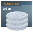 thumbnail image 1 of Manguera de Recogida de Polvo POWERTEC Transparente para Colector de Polvo de Carpintería y Aspirado, 1 of 8