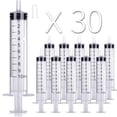 thumbnail image 1 of Paquete de 10 jeringas de plástico de 1 ml/cc, jeringas medidoras de líquidos, herramientas selladas individualmente con medición para laboratorios científicos, medición de líquidos, alimentación de m, 1 of 4