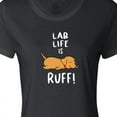 thumbnail image 4 of Inktastic Lab Life is Ruff Yellow Labrador Women's T-Shirt, 4 of 5