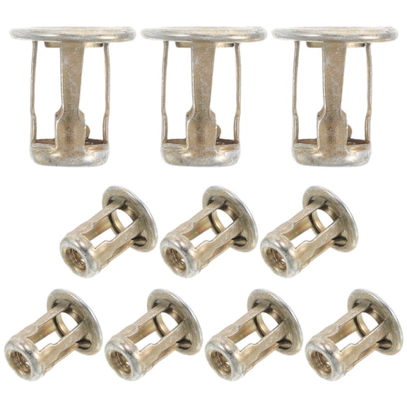 LIFKOME 10Pcs License Plate Mounting Bracket Screws Metal Fasteners for Cars