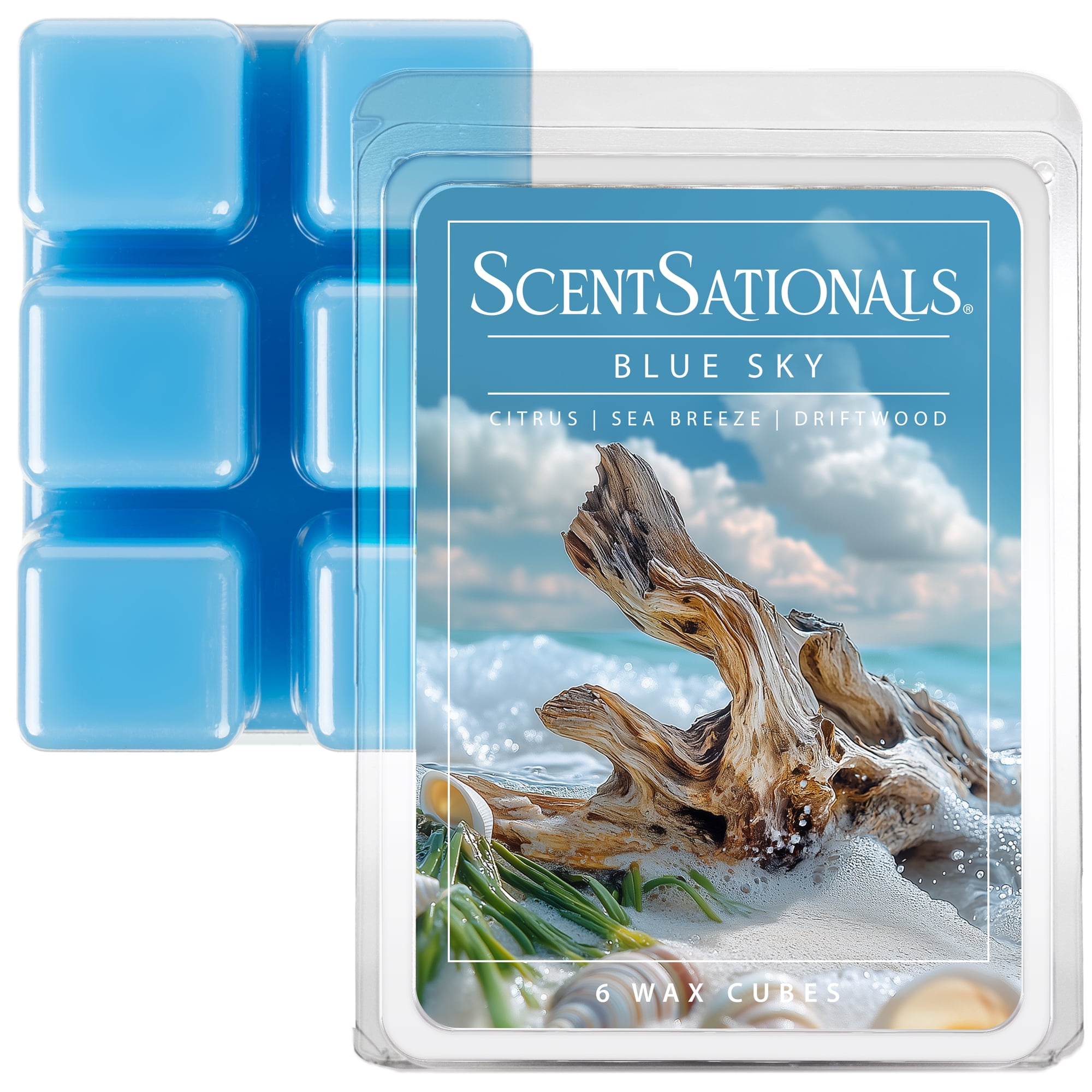 Blue Sky Scented Wax Melts, ScentSationals, 2.5 oz