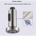 thumbnail image 4 of Rociador de fregadero de cocina de repuesto versátil, plástico ABS de buena calidad, transforma el grifo de tipo fijo en una herramienta multifuncional para uso diario, 4 of 5