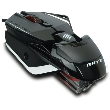 UPC: 0812137030276 | Verbatim MR02MCAMBL00 Authentic R.A.T. 2 Plus USB 2.0 Left/Right Hand Optical Gaming Mouse – Black