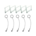 thumbnail image 1 of Youkk 10 Pcs Clips Carrés en Acier Inoxydable pour Remorque avec Cordes Assorties Clips Carrés Accessoires de Remorque 8*70mm A8064, 1 of 6