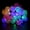 Multicolor, variant on Solar Ball String Lights, 6m 30LED Solar Crystal Grobe Ball String Lights Solar String Lights Outdoor Waterproof