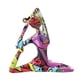 thumbnail image 1 of Estatua de meditación de yoga de resina, escultura de pose de yoga para mujeres, figuritas de grafiti, decoración del hogar, sala de estar, dormitorio, estudio de yoga, El 175x4x16cm, 1 of 8
