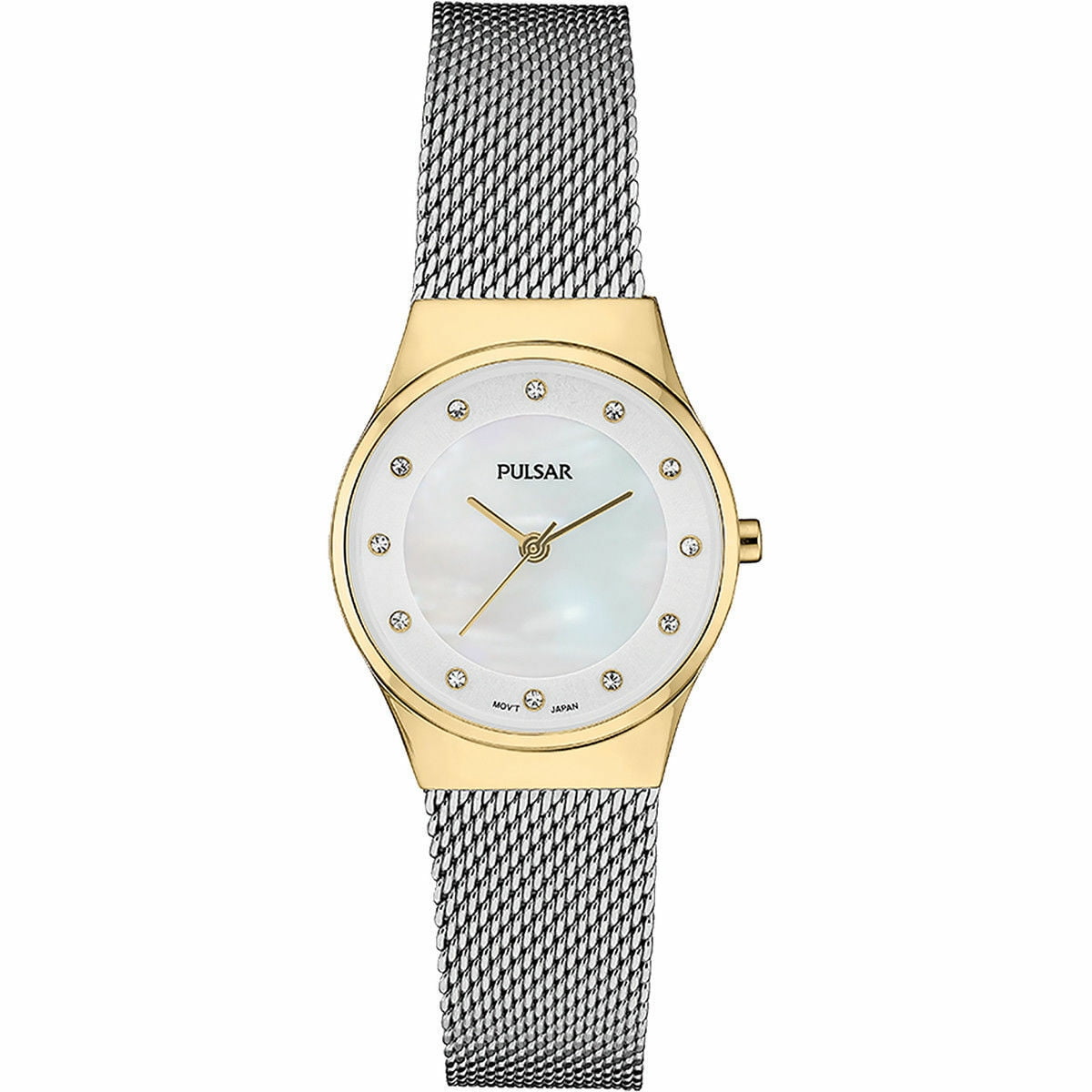 Pulsar ladies watch with hotsell swarovski crystals