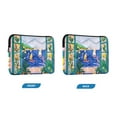 thumbnail image 7 of FORMRS 13-13.3 inch Laptop Sleeve Case Soft Carrying Quilted Computer Bag Cover, Green Seaside, 7 of 7