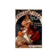 3dRose, Print of Muchas Chocolate Ad, 15x22 Hand Towel