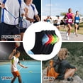 thumbnail image 5 of 5 Pairs Compression Socks Ankle Running Socks with Arch Support for Athletic Sports, 5 of 9