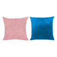 thumbnail image 1 of 1 par de funda de almohada de cojín de cojín de sofá de color sólido Euro, 1 of 9