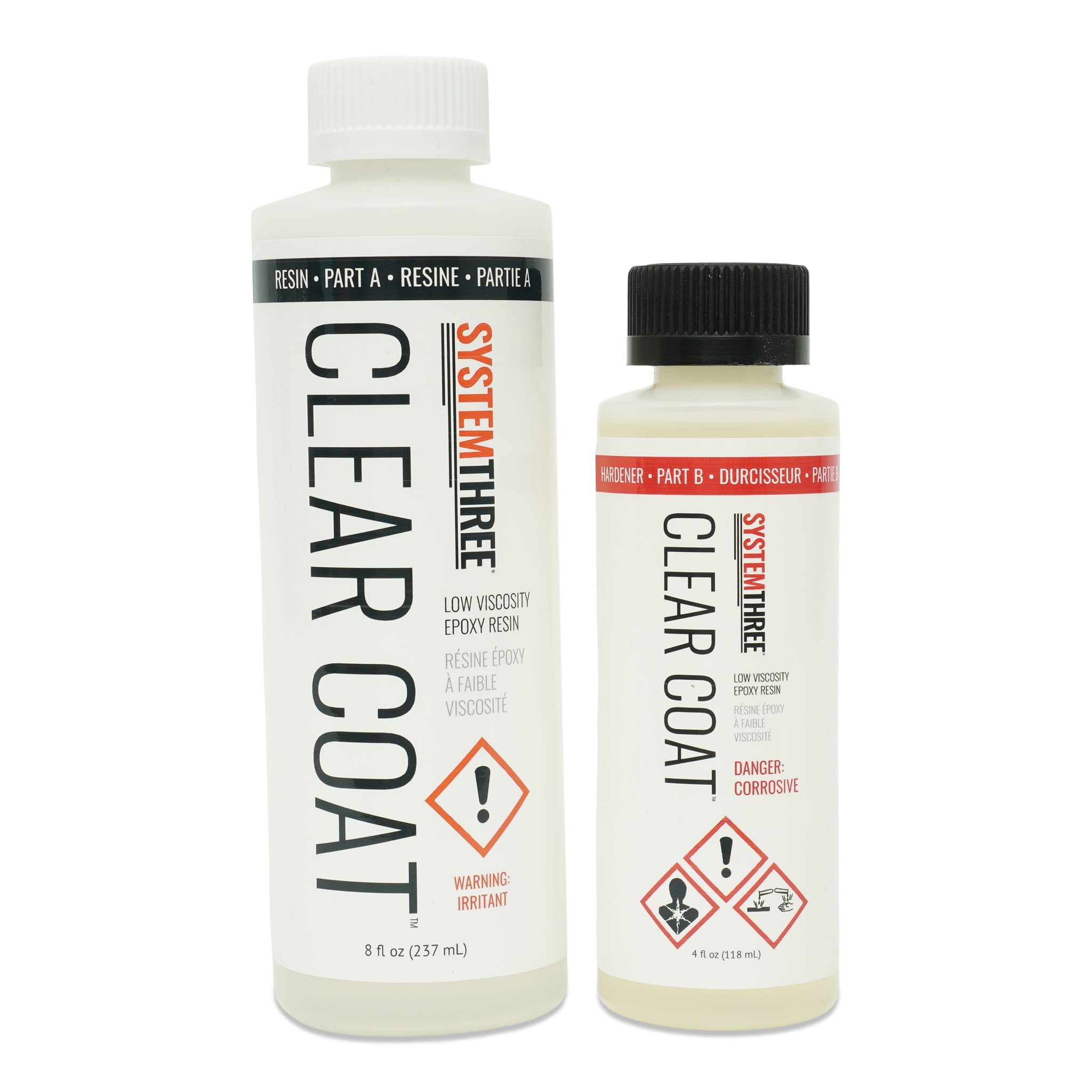 System Three Clear Coat, 12oz Kit