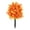 All orange, variant on Realistic Faux Eucalyptuses Greenery Stakes For Years Round Patios Balcony Decoration No Maintenance Required