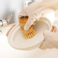 thumbnail image 3 of 5Pcs Pot Lid Organizers Dish Rack to Store Houseware Dish Scrub Brush Silicone Dish Sponges Kitchen Scrubber Kitchen Tool, 3 of 7