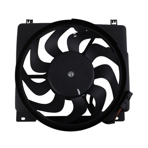 maXpeedingrods Radiator Cooling Fan Assembly for Jeep Cherokee 1987-2001, for Jeep Comanche 1987-1992, for Jeep Wagoneer 1987-1990 L6 4.0L Replace 67400782 52028337AC