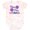 Tie Dye Pink, variant on Inktastic Pom Pom Power- Cheerleader Boys or Girls Baby Bodysuit