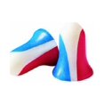 thumbnail image 2 of Howard Leight Usa Shooters Earplugs,100Pr Pk (R/W/Blue), 2 of 2