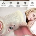 thumbnail image 3 of ARISTURING Cute Pig Blanket for Girl Boy I Just Really Like Pigs Throw Blanket Pig Stuff Super Soft Cozy Plush Fuzzy Pink Pig Flannel Blankets for Couch Sofa Bed Gifts for Baby Kids Adult, 3 of 6