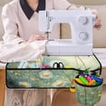 thumbnail image 4 of HELLHERO Dandelion Daisy Sewing Machine Mat Fabric Polyester Lightweight Travelling and Sewing Classes Storage Bag Washable for Mom Wife Present, 4 of 5