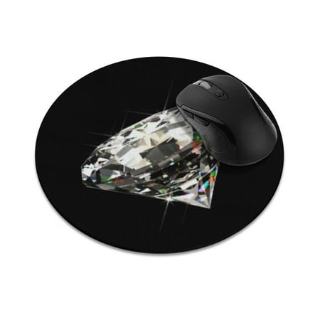 WIRESTER 7.88 in Round Mouse Pad with Non-Slip Rubber Base for Computers  Laptop  Office & Home - Diamond price history on PriceWatchPro
