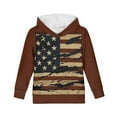 thumbnail image 6 of DISNIMO Boys American Flag Hoodie Size 6-7 Pullover Kids Independence Day Hoodies for Boys and Girls Matching Hoodies Sweatshirt for Girls Aesthetic Hoodie Sweatshirts for Children Fall Clothing, 6 of 7