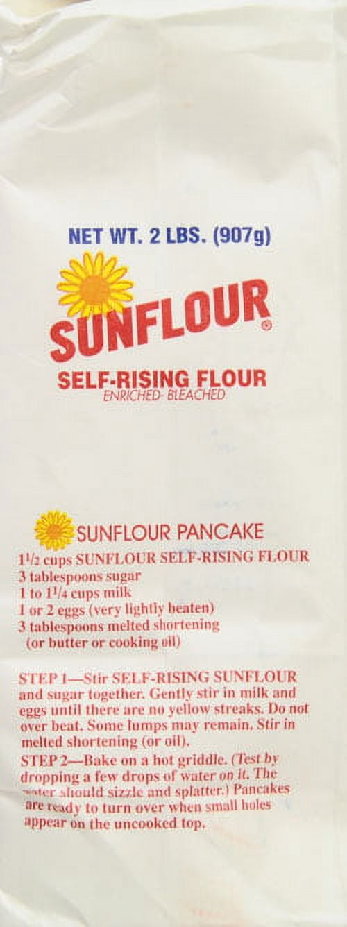 (3 pack) Sunflour Self-Rising Flour, 2 lbs