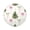 champagne Glasses and Christmas Tree, variant on 15.4" Round Placemat Set of 1 Polyester Fabric Place Mats Non-Slip Dining Kitchen Table Mats for Kitchen Party Decor Red Truck with Presents