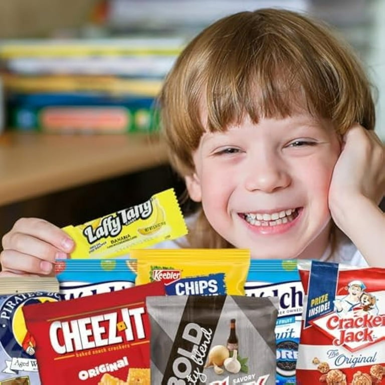 Snack Gift Box 45 count – Snack Box for Adults and Kids