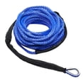 thumbnail image 3 of DYNWAVECA Synthetic Winch Rope Tow Rope 15M Heavy Duty Tow Strap 7700lbs Towing Rope Trailer Rope for Boat Car SUV UTV Accessories Blue, 3 of 9
