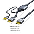 thumbnail image 5 of LAIQIEN 8K30hz HDMI-compatible to Adapter Cable USB Powered for High-Quality Video Conversion Connect or Cord, 5 of 9