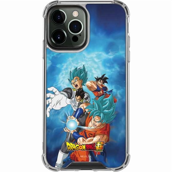 Skinit Dragon Ball Super Goku Vegeta Super Ball iPhone 14 Pro Max Clear Case