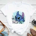 thumbnail image 3 of Camiseta informal de manga corta de verano, camiseta de algodón de tendencia dulce con puntadas superiores, ropa para niños, camisetas gráficas de moda para niños y niñas, 3 of 5