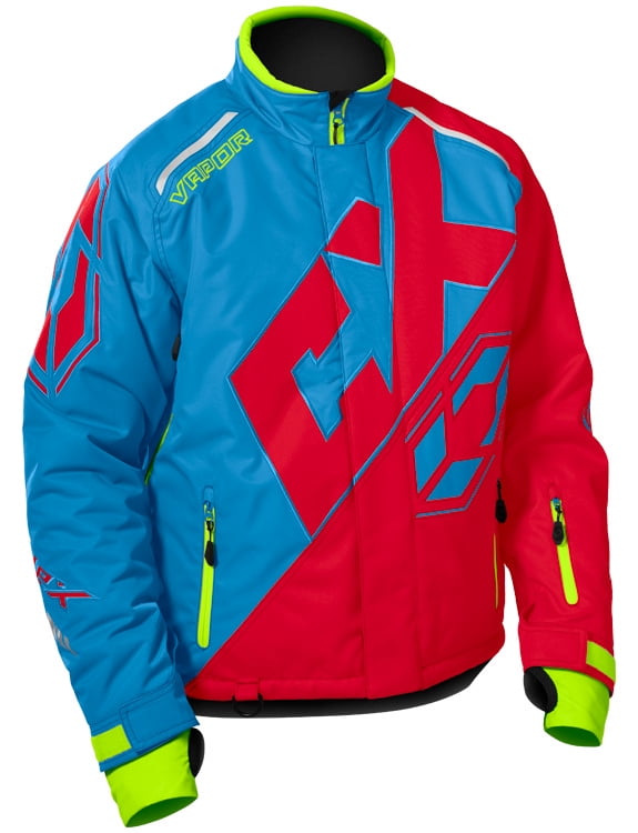 Red/White Castle X Rival Snowmobile Jacket 