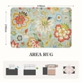 thumbnail image 6 of Lahome 2'x3' Collection Modern Floral Area Rug,2x3 Non-Slip Vintage Area Rug Accent Distressed Throw Rugs Floor Carpet for Living Room Bedrooms Decor, Paisley, 6 of 9