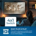 thumbnail image 4 of OREI Interruptor HDMI 8K 4x1 con Entrada USB C (BK-401C), 4 of 5