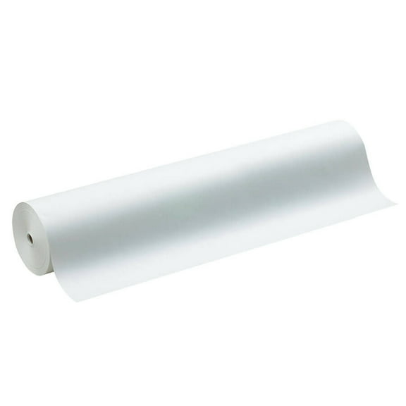 Pacon® Lightweight Kraft Roll, White, Lightweight, 48" x 1,000', 1 Roll