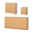 thumbnail image 4 of Tvilum Studio 3-Piece Bedroom Set for Adults, Jackson Hickory, 4 of 5