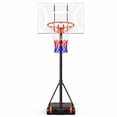 thumbnail image 2 of Toremore 29" Portable Basketball Hoop Outdoor, 3-7 FT Height Adjustable Basketball Goal System with Shatterproof Backboard for Kids/Teens in Backyard/Driveway/Indoor, 2 of 8