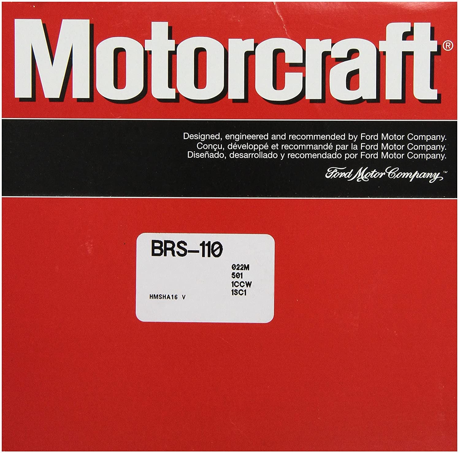 Motorcraft Axle Output Shaft Seal BRS-110 Fits select: 2011-2016 FORD F450
