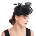 thumbnail image 3 of [ Sombrero Decorativo Litter Star con Cinta y Plumas para Cóctel ], 3 of 5