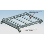 Black Horse Off Road Traveler Roof Rack Modular Black Compatible with 2018-2023 Jeep Wrangler (Incl. 21-23 4xe & Excl. 4-Door Trims with Sky One-Touch Power Top)-BA-JL01