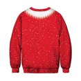 thumbnail image 3 of Sweater Camiseta Para Hombres Mujeres Impresión Digital 3D Cuello Redondo Pullover Sudaderas Para Otoño Invierno Fiesta De Navidad seitruly HA046662-03, 3 of 6