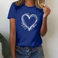 thumbnail image 2 of Cute Graphic Crop Tops for Women Ladies Tops And Blouses For Work Shirts for Women Trendy Summer Teens, 2 of 4