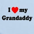 thumbnail image 2 of CafePress - I Love My Grandaddy Infant Bodysuit - Baby Light Bodysuit, Size Newborn - 24 Months, 2 of 4